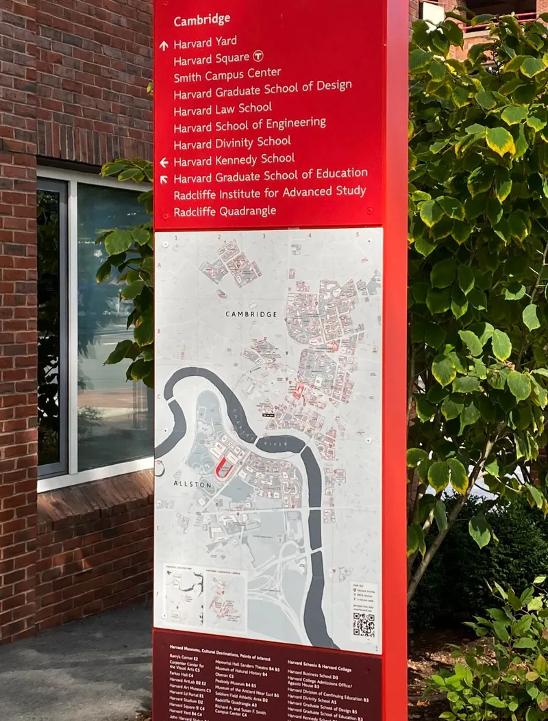 Kennedy School wayfinding