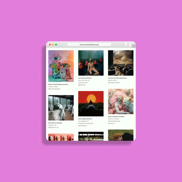 WAIA (Women+ AI Artists)