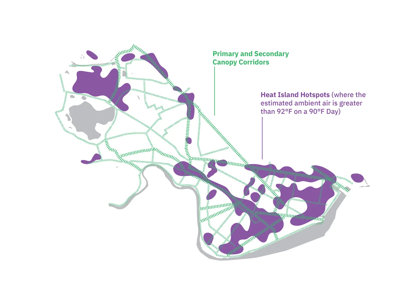 CUFMP Canopy Corridors Map (RH)